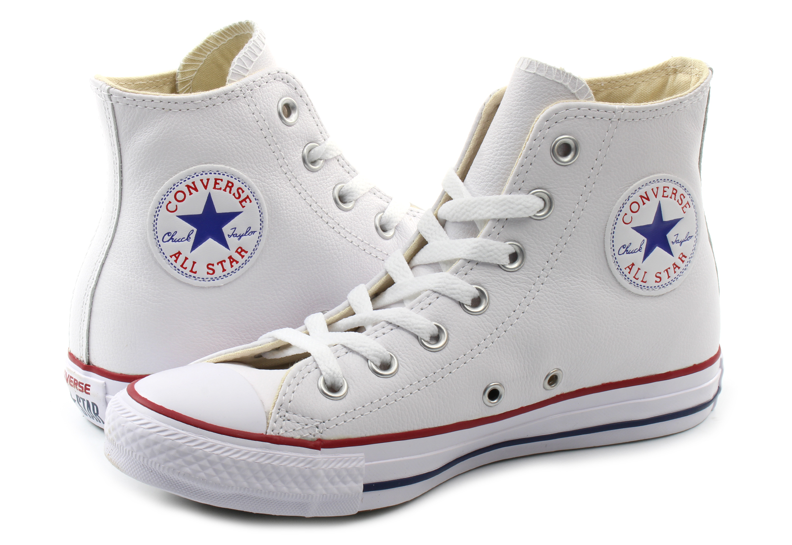 pase a ver Matemático frecuentemente Converse High trainers - Chuck Taylor All Star Core Hi Leather - 132169c -  Online shop for sneakers, shoes and boots