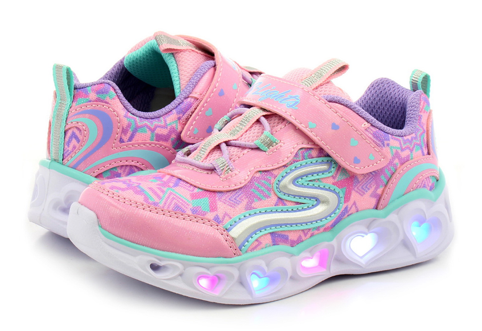 بناء على ممرضة Pelagic  Skechers Shoes - Heart Lights - 20180N-lpmt - Online shop for sneakers,  shoes and boots