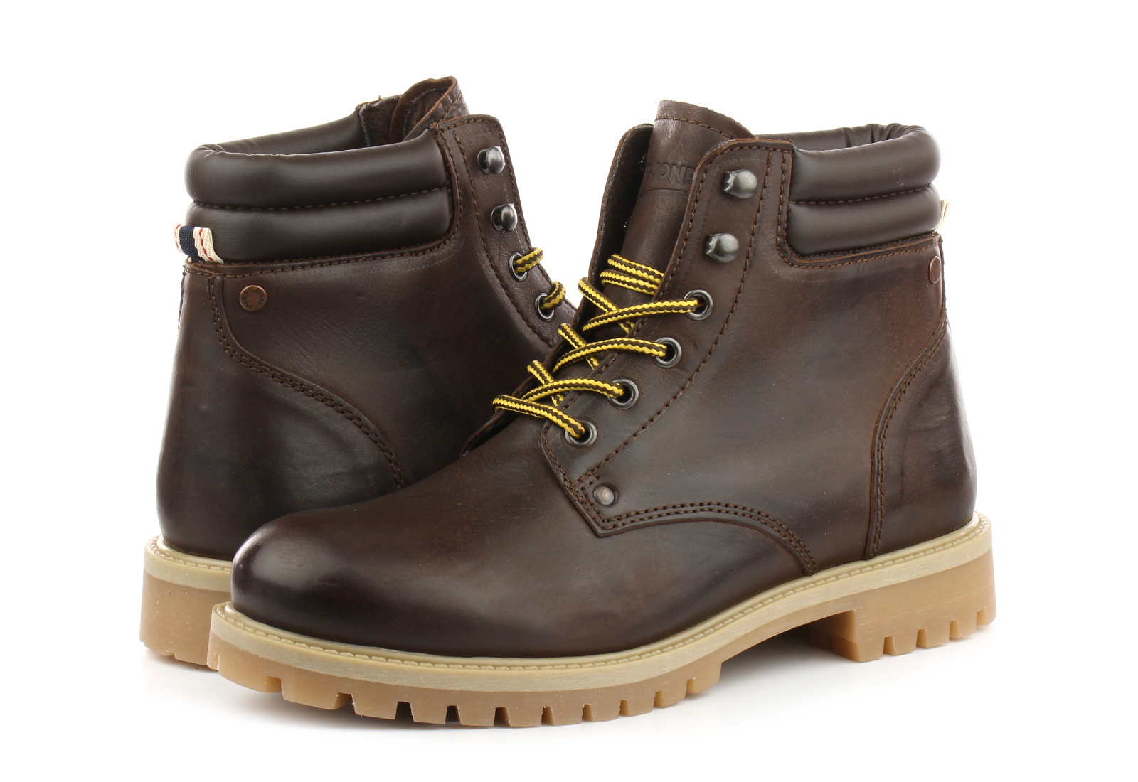 Jack And Jones Outdoor boots - Jfwstoke Leather Boot - 12140826
