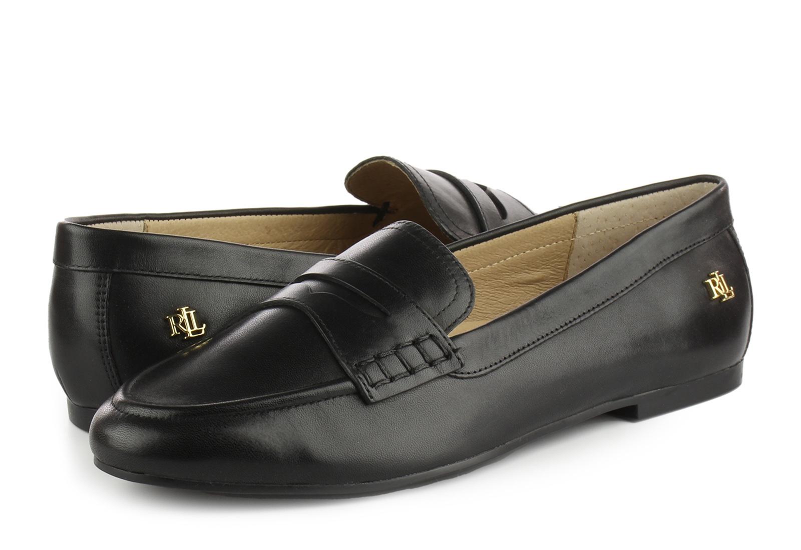 ralph lauren slip ons womens