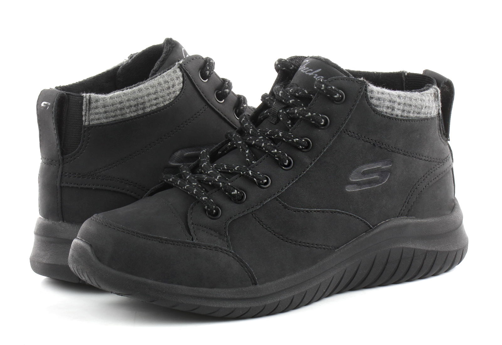 Skechers High sneakers - Ultra Flex 2.0-social Crew - 167449-BLK