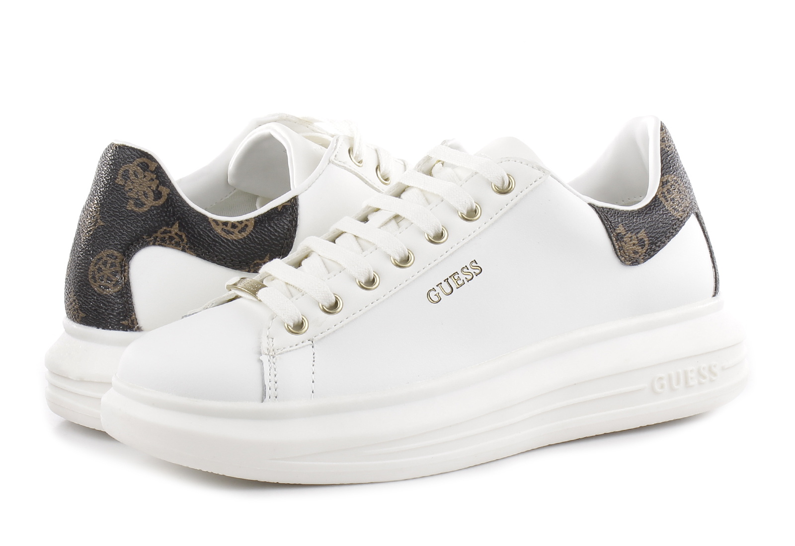 dood gaan woordenboek Bekwaamheid Guess Trainers - Vibo - F7RNO-FAL12-WHT - Online shop for sneakers, shoes  and boots