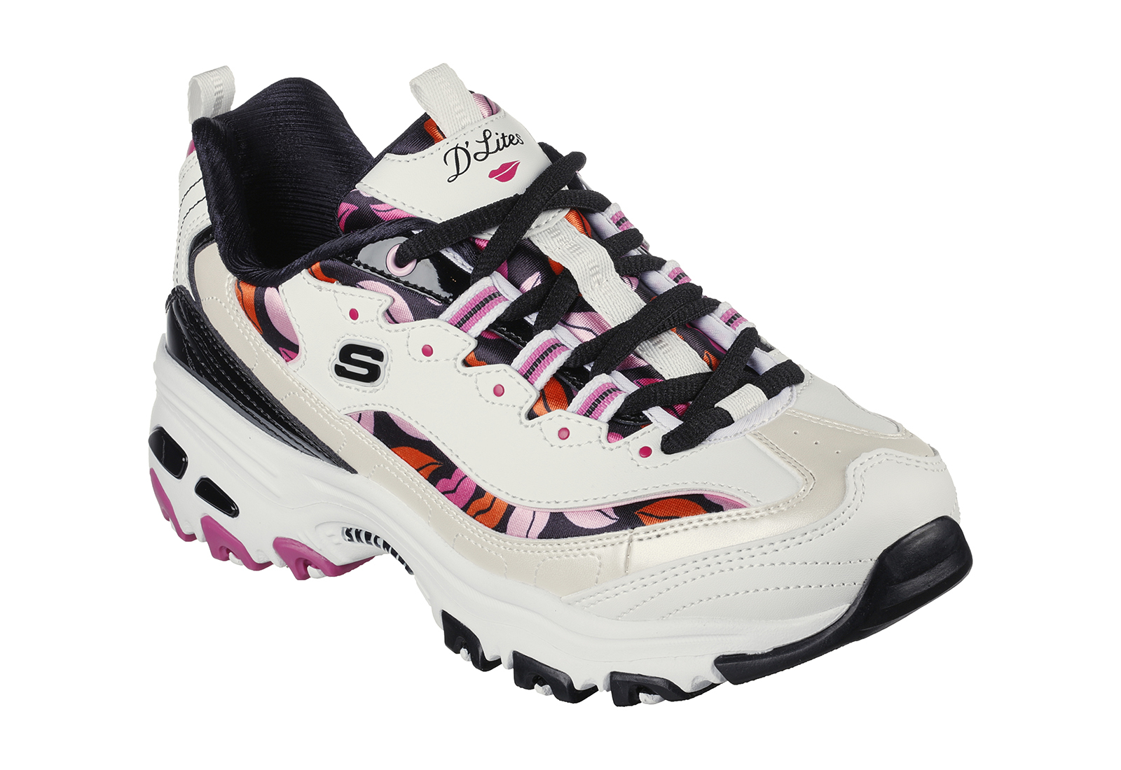 Skechers Sneakers - D Lites-Red Slip - 149679-WBPK - Online shop for  sneakers, shoes and boots