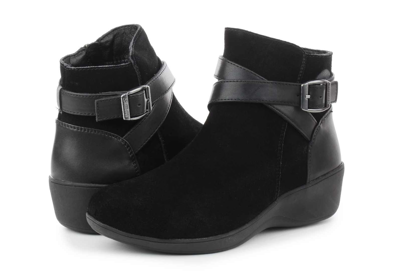 Skechers Ankle boots Frenchie Sleekish 167310 BBK Online shop for sneakers shoes and boots