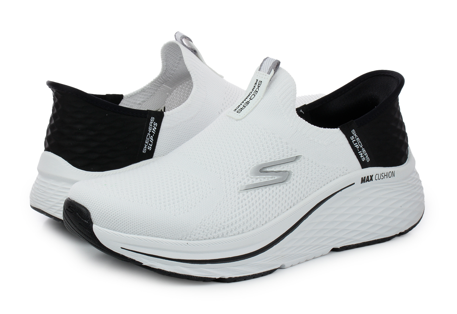 Skechers Slip-ons - Max Cushioning Elite - 129611-WBK